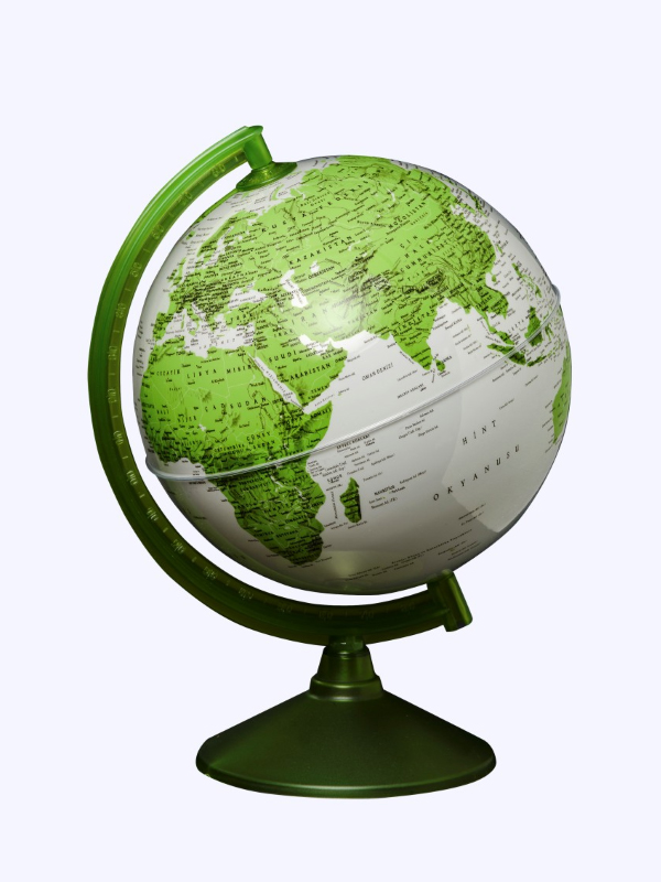 Glob Pamantesc Verde cu Suport 26 cm 