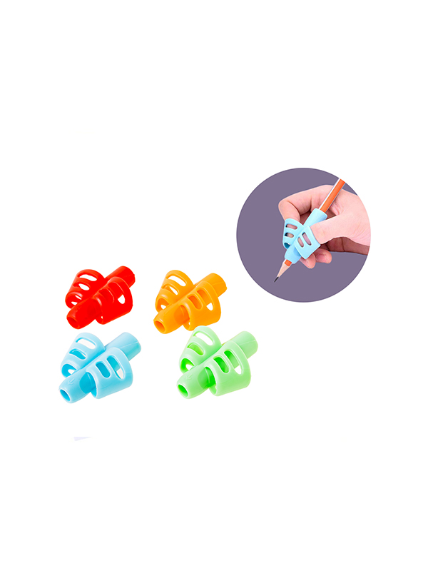 Grip cauciuc Set 4 pentru creioane DACO