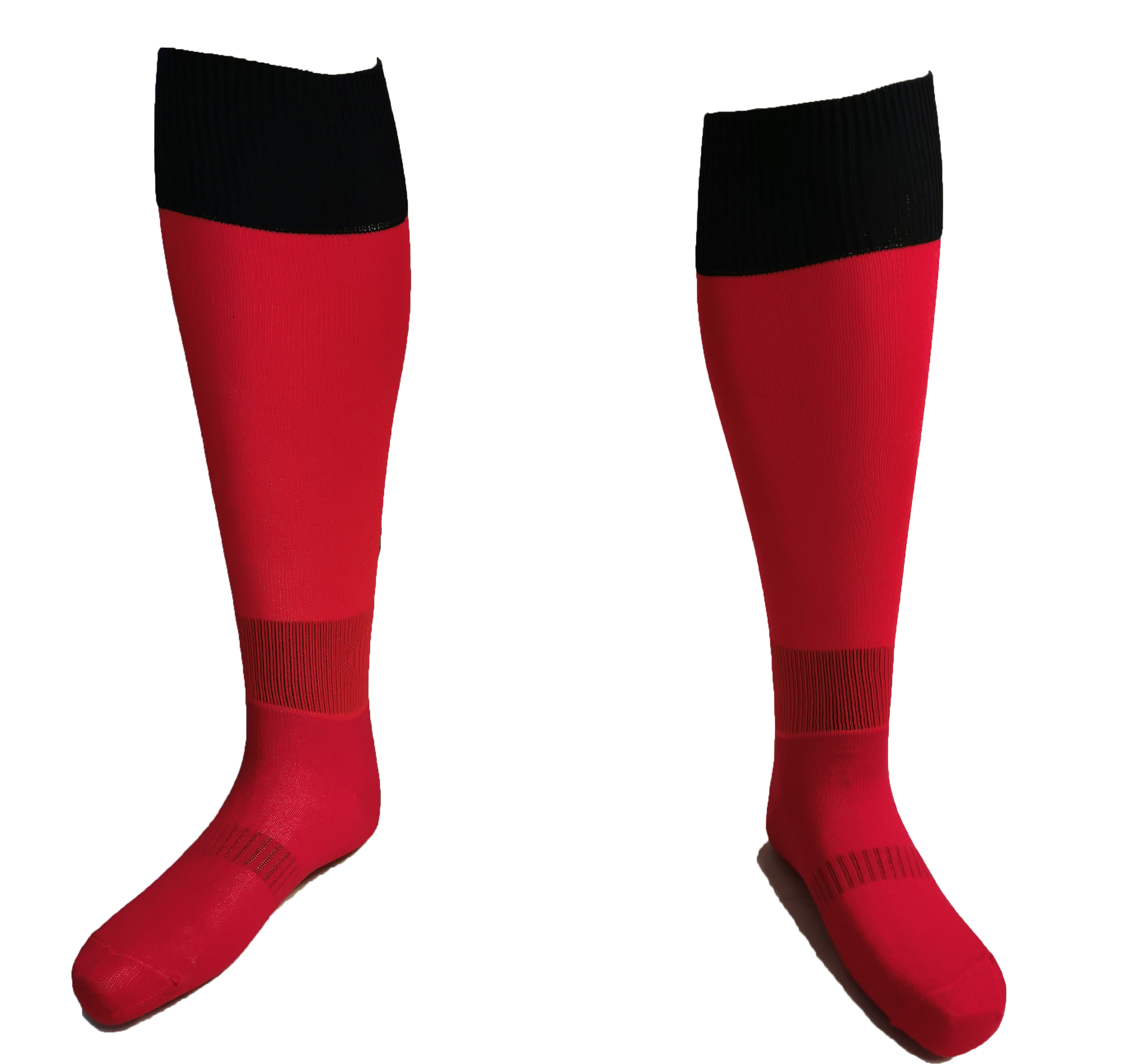 Jambiere fotbal rosu/navy "produs sub licenta FCSB"