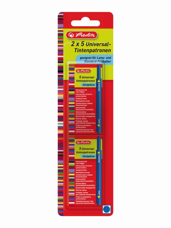 Patroane stilou mare albastru SET10