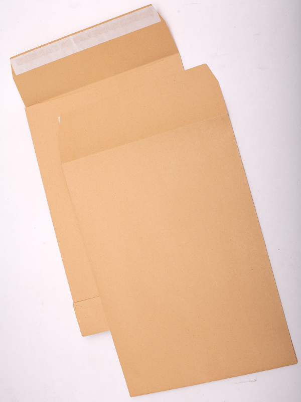 Plic C4 (324x229mm), cu burduf 40mm, lipire siliconica, 25 buc/set, Optima - eco kraft