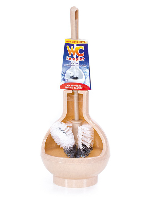 Set perie dubla WC cu suport Edge