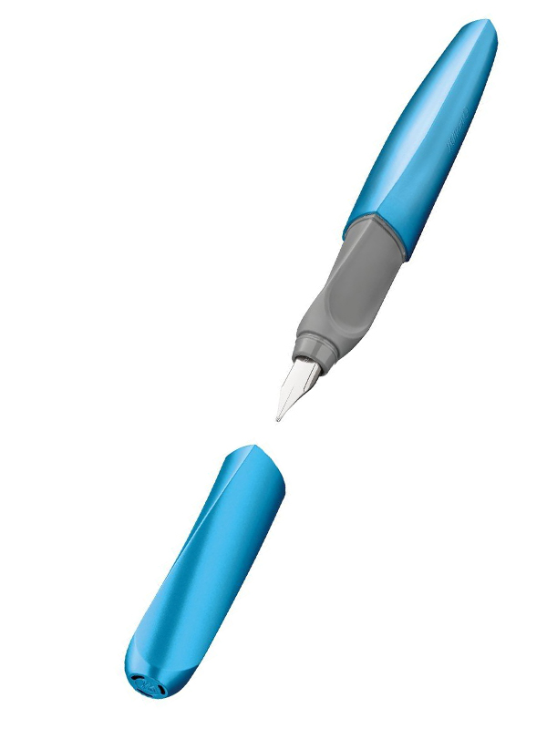 Stilou Twist, penita M, frosted blue, blister