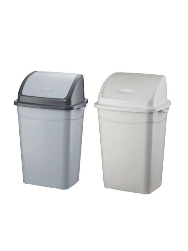 Cos De Gunoi cu Capac Batant 50 L