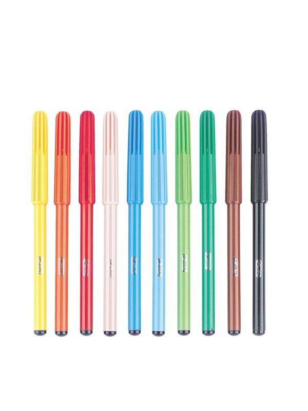 Carioca 2 mm, set 10 div. culori