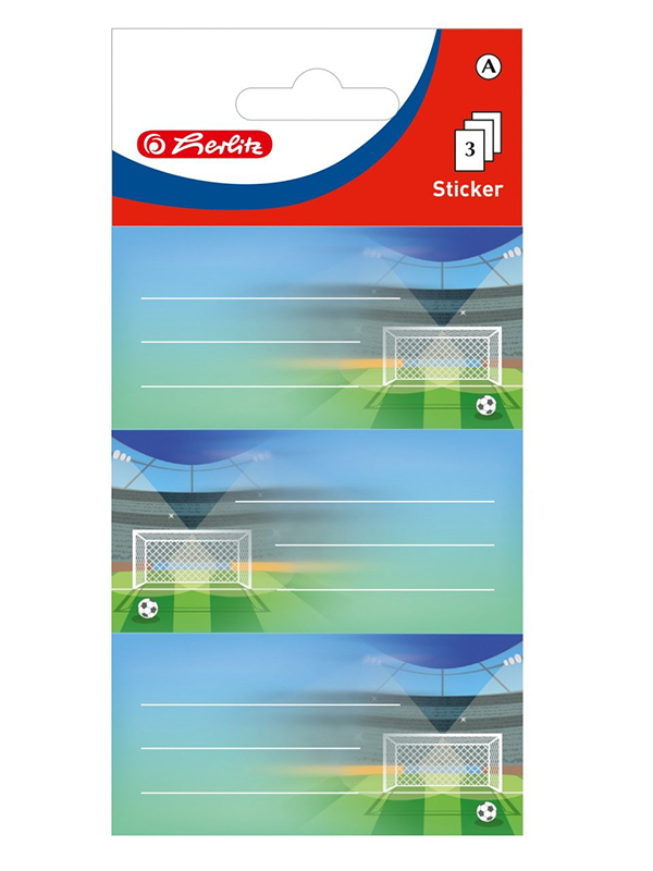 Etichete scolare Stadion set 3X3 coli