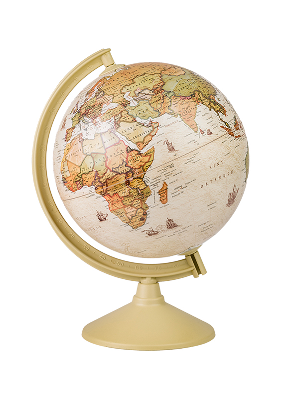 Glob Pamantesc Antic Iluminat 20 cm 