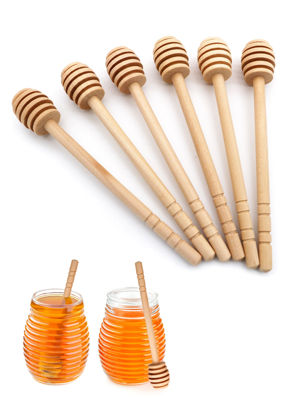 Linguri Miere din Bambus Set 6 Bucati