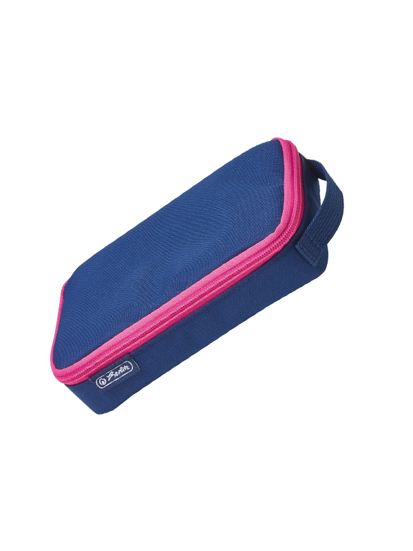 Penar tip etui 2 Go, culoare bleumarin/roz