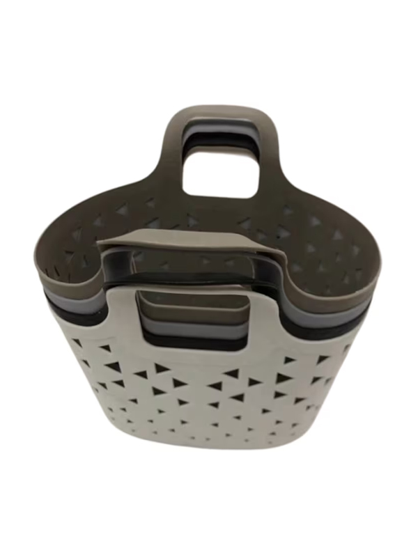 Set 4 cosuri de depozitare, Pvc, 16x15 cm